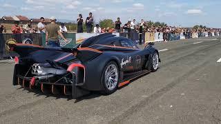 Pagani Huayra R on track in Zagreb SOC 3/9/2022