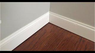 How To Cut Perfect Baseboard Inside Corners