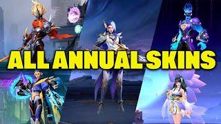 All annual stralight skins in mobile legends 2023
