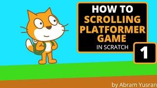 Scratch Tutorial | How to Make a Scrolling Platformer Game | Part 1 | Setup