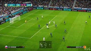 eFootball PES 2021 - Slovakia vs Spain - UEFA EURO 2020 Gameplay (PS5 UHD) [4K60FPS]