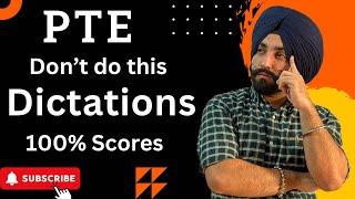 PTE don’t do this write from Dictations, how to improve write from Dictation ( Gurwinder PTE )