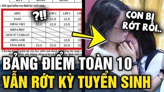 Tổng kết cuối năm 'TOÀN ĐIỂM 10', học sinh vẫn 'BỊ ĐÁNH TRƯỢT' đợt tuyển sinh vào lớp 6 | Tin 3 Phút