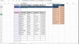 Dynamic Vlookup using offset function- (Hindi) Bhavesh's Excel Tricks
