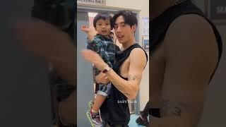 GOT7 Mark Tuan with Bambam's Nephew | Backstage PULL UP Thailand Fanmeeting 2022 Day 3