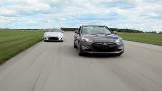 2013 Scion FR-S vs. 2013 Hyundai Genesis Coupe Comparison