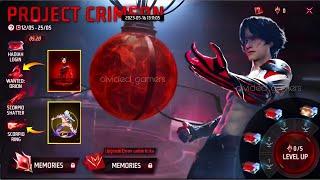 project crimson event free fire l how to complete project crimson event l divided gamers