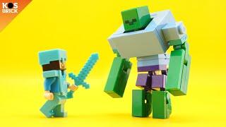 Lego Minecraft Mutant Zombie (Tutorial)