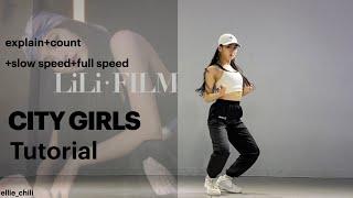LILI's FILM #4 LISA - 'City Girls'  Tutorial | explain+count+slow speed | mirror | Ellie
