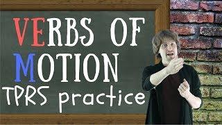Russian Verbs Of Motion Exercises | TPRS Lesson with PDF