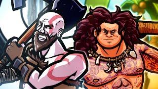 Kratos vs Maui - RAP BATTLE! - ft. Mega Ran & McGuinnsBook