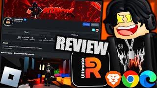 THE BEST LOOKING ROBLOX EXTENSION!? ROGOLD ULTIMATE REVIEW!