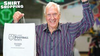 Martin Tyler Goes Shopping For VINTAGE Football Shirts - Shirt Shopping