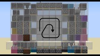 Minecraft 4x4 Spiral door 2.0 Showcase