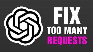 Fix Chat Gpt Too Many Requests in 1 Hour. Try Again Later | Step by Step 2023