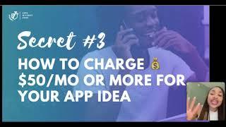 Secret #3: Charge More Money For Your App