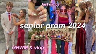 senior prom 2024 grwm and vlog