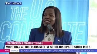 More Than 40 Nigerians Receive Scholarships To Study In United States