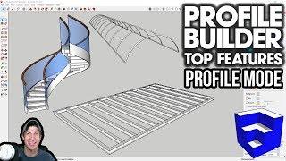 Profile Builder for SketchUp - TOP 8 FEATURES for Profiles