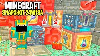 What's New in 1.21 New Enchantments, New Potion & New Ominous Effect.. (Snapshot 24W13A)