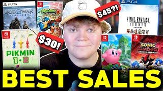 AMAZING Black Friday 2024 PHYSICAL Nintendo Switch & PlayStation 5 Deals!!