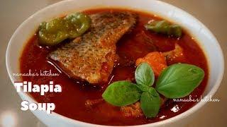 How to make FRESH TILAPIA SOUP Nanaabas kitchen I Ghanaian fish soup I step by step preparation