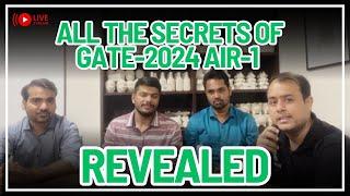 All the secrets of GATE-2024 AIR-1 revealed  | Team ExamDost | Ankit Goyal