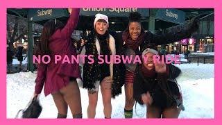 No Pants Subway Ride 2018 NYC - una giornata in mutande!