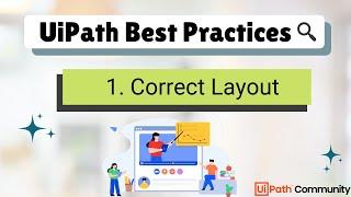 1. UiPath RPA Developer Best Practices | Workflow Type in UiPath  | RPA Projects | #shorts