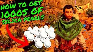 How To Get 1000s of SILICA PEARLS on SCORCHED EARTH in Ark Survival Ascended!!