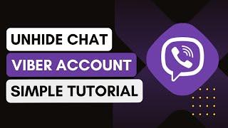 Viber How To Unhide Chat - How To Get Back Hidden Chats In Viber !