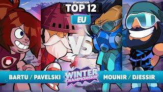 bartu & Pavelski vs. MounirKO & Djessir - Elimination Top 12 - Brawlhalla Winter Championship 2023