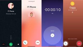 Screen Call Samsung Z Flip 4 Android 14 WhatsApp & Google Meet & Timer