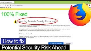 How to fix Warning: Potential Security Risk Ahead Firefox error?  SEC_ERROR_EXPIRED_CERTIFICATE