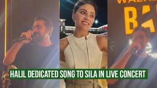 Halil Ibrahim Ceyhan Singing Song for Sila Turkoglu in Live Concert