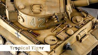 Finishing the Initial Production Tiger Ausf. H1 142 | Abt. 501 Africa | 1/35 |  RFM