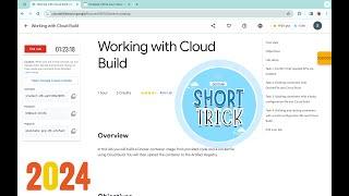 [2024] Working with Cloud Build || #qwiklabs || #coursera  ||  [With Explanation️]