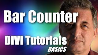 #33 DIVI Theme Tutorial for Beginners -  DIVI Bar Counter Module