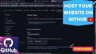 HOST YOUR WEBSITE ON GITHUB | IN 5 MINUTES | USING GIT COMMAND |  STEP-BY-STEP EXPLAINED |