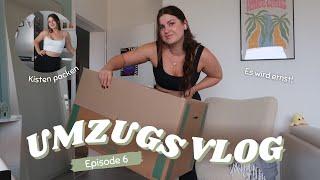 Die ersten KISTEN PACKEN, Bilder ABHÄNGEN & Küche AUSMISTEN | Umzugsvlog Part 6