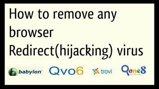 How to remove any browser redirect (hijacking) virus/ remove browser redirects