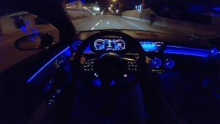 Mercedes A Class AMG A45 S | NIGHT DRIVE POV | AMBIENT LIGHTING by AutoTopNL