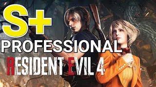 RESIDENT EVIL 4 (2023) Full Game Professional Difficulty- S+ Rank (Fresh Game)