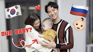 Introducing our BABY 한-러 국제커플 아기 첫공개