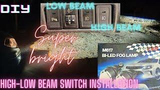 PART 2 DIY IPH BI-LED FOG LAMP SWITCH INSTALLATION FOR HIGH-LOW BEAM FUNCTIONALITY | M617