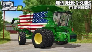 Mod Preview - John Deere S-Series by Custom Modding | Farming Simulator 25