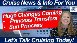 Princess Cruises Rethinks Sun Princess Dining & Sun Deck! The Trouble w/Princess Hotels & Transfers!