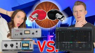 Antares Auto Tune Vocal Compressor vs  1176 and LA 2A SHOOTOUT