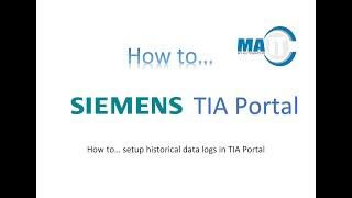 How to... setup historical data in TIA Portal