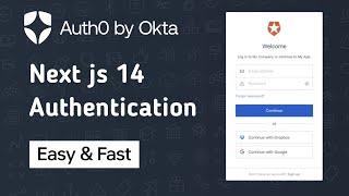 Next js 14 Authentication | oAuth authentication With auth0